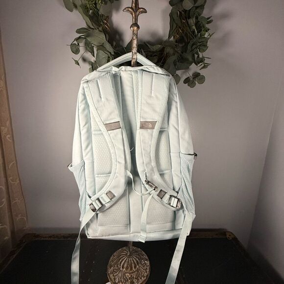 The North Face Jester Backpack w/ Laptop Compartment ICE Blue Camping, Hiking